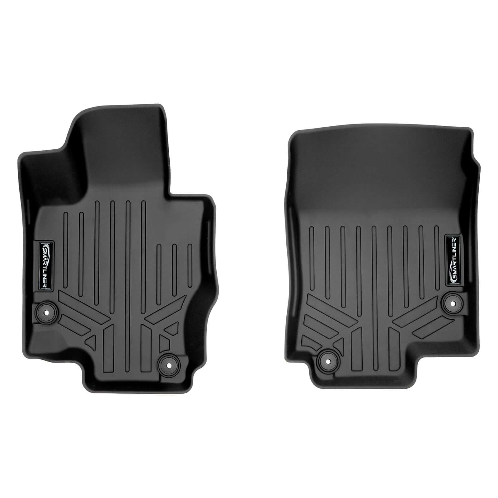 SMARTLINER Custom Fit Floor Liners For 2020-2024 Mercedes-Benz GLS-Class 6 Passenger With 2nd Row Bucket Seats