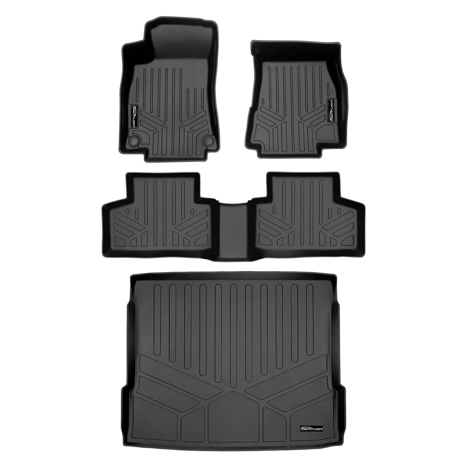 SMARTLINER Custom Fit Floor Liners For 2020-2024 Mercedes-Benz GLB 250