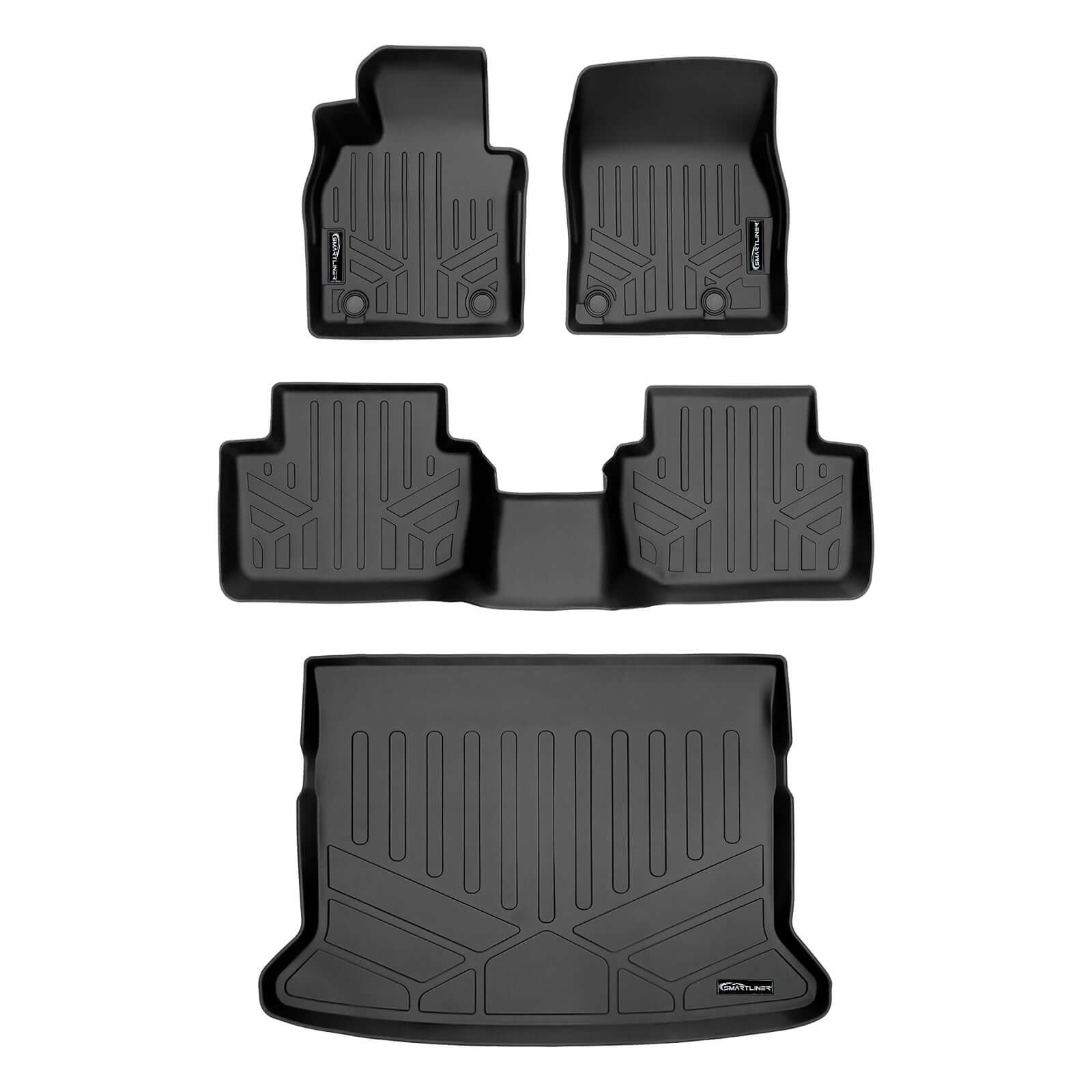 SMARTLINER Custom Fit Floor Liners For 2020-2025 Mazda CX-30 (FWD)