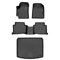 SMARTLINER Custom Fit Floor Liners For 2021-2025 Kia Seltos Lower Cargo Position