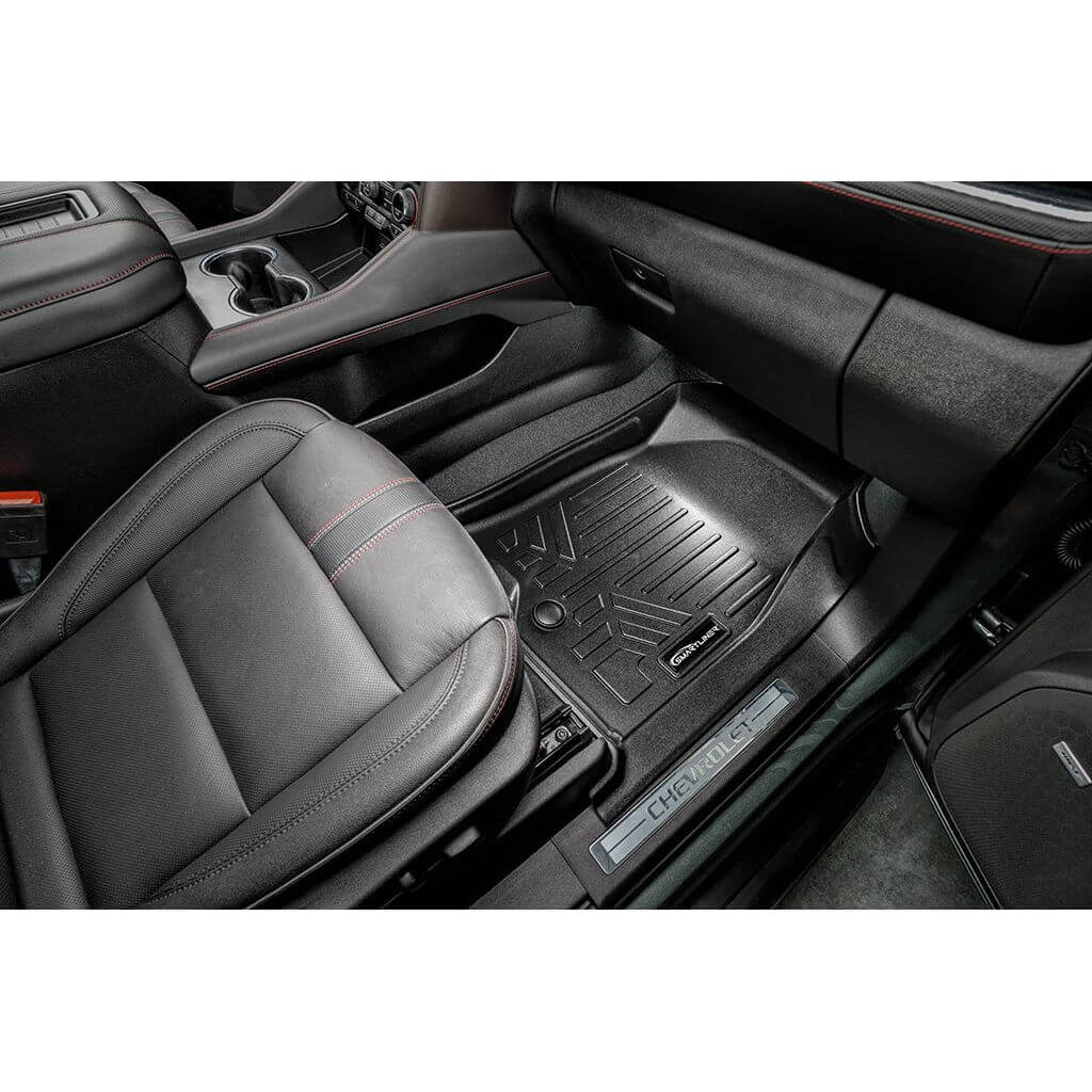 SMARTLINER Custom Fit Floor Liners For 2021-2025 Cadillac Escalade ESV with 2nd Row Bench Seat