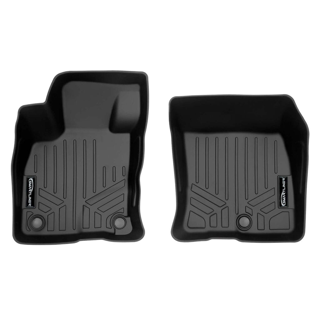 SMARTLINER Custom Fit Floor Liners For 2021-2025 Ford Bronco Sport W/O Rear Bump