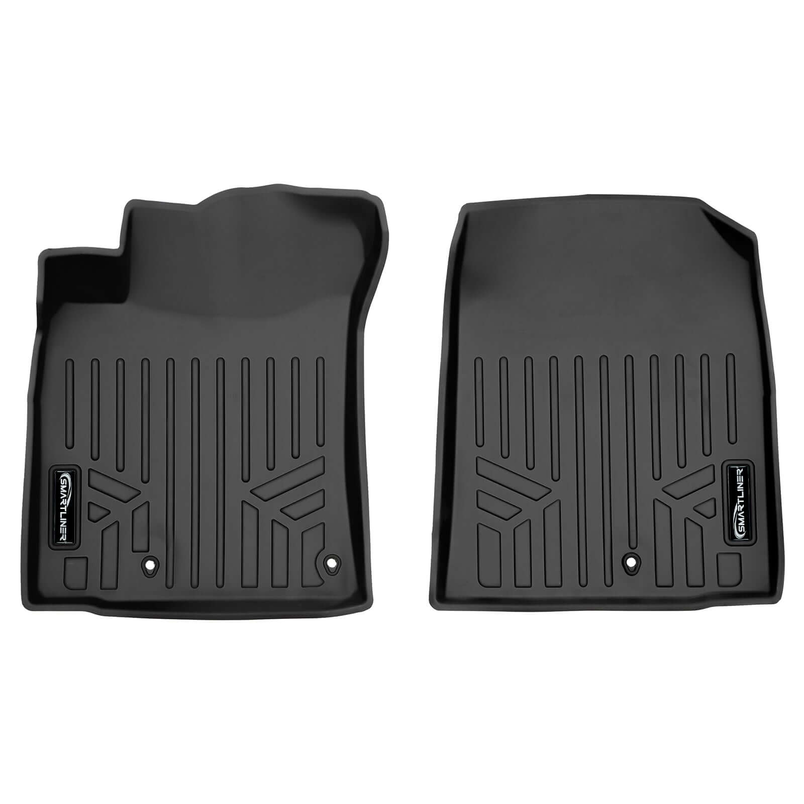SMARTLINER Custom Fit Floor Liners For 2019-2022 Hyundai Ioniq Hybrid Blue Trim no Subwoofer in Cargo Area (Does Not Fit Electric Models)