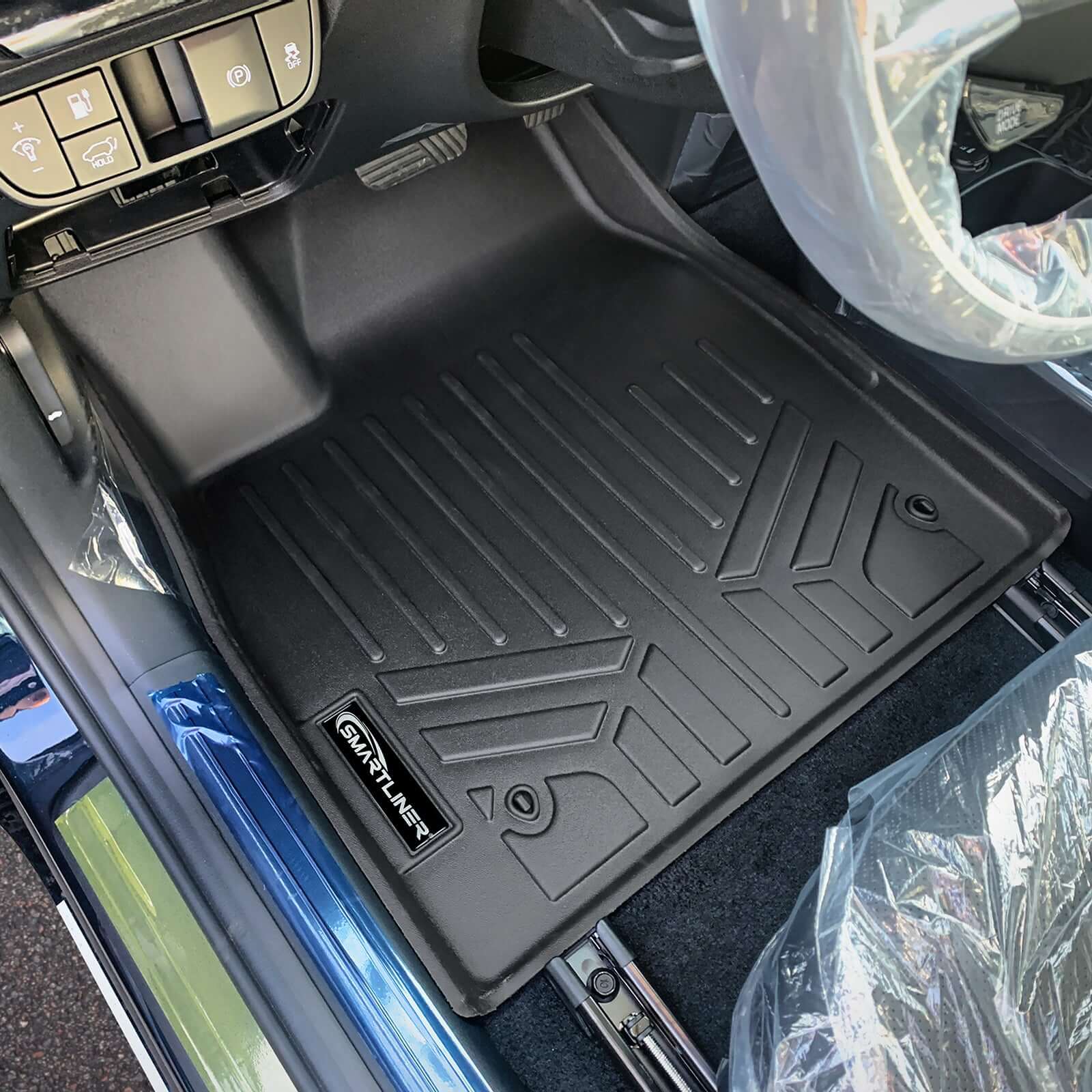 SMARTLINER Custom Fit Floor Liners For 2022-2024 Kia EV6 (1st Row Power Seats)