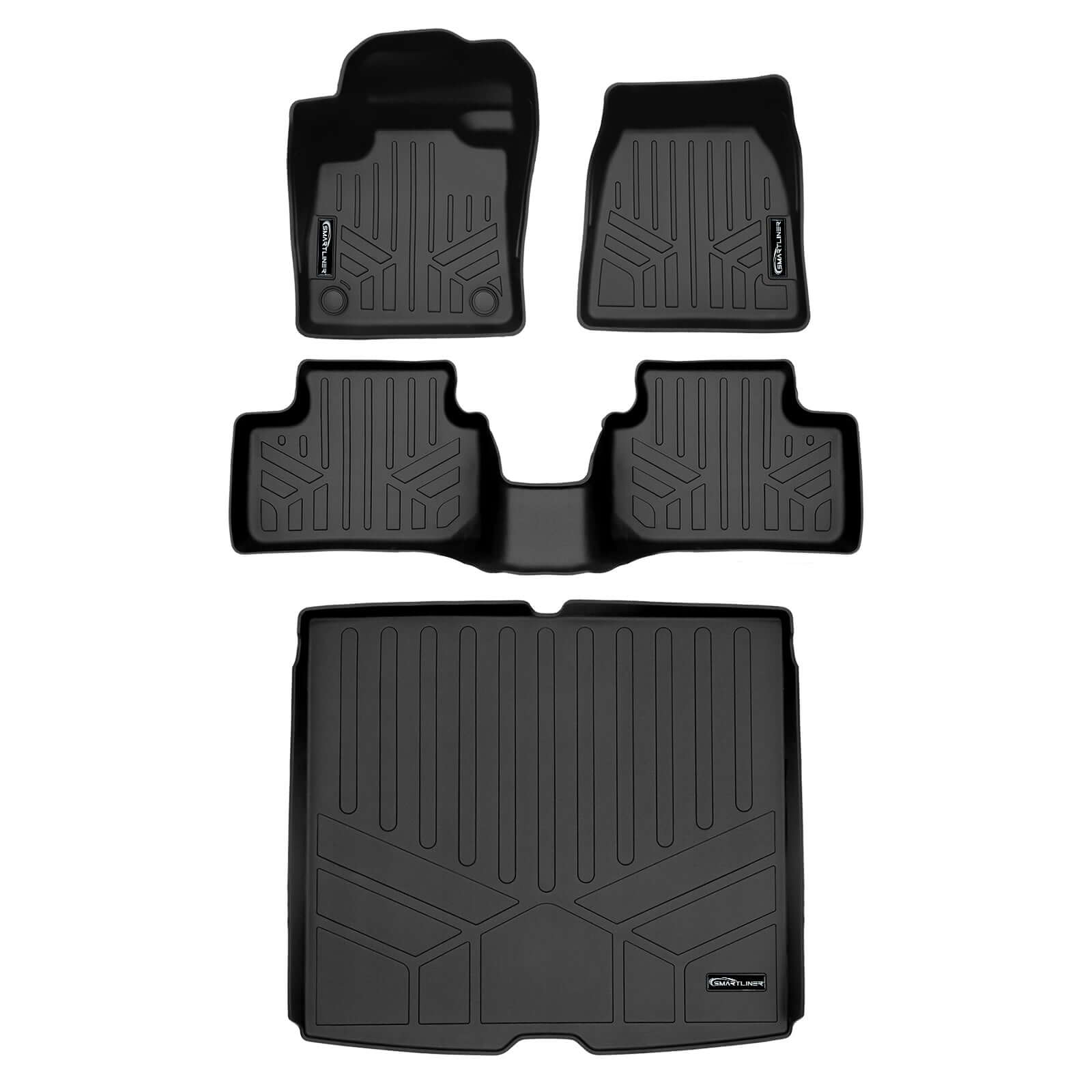 SMARTLINER Custom Fit Floor Liners For 2021-2024 Volvo XC40 Recharge|EX40 2025