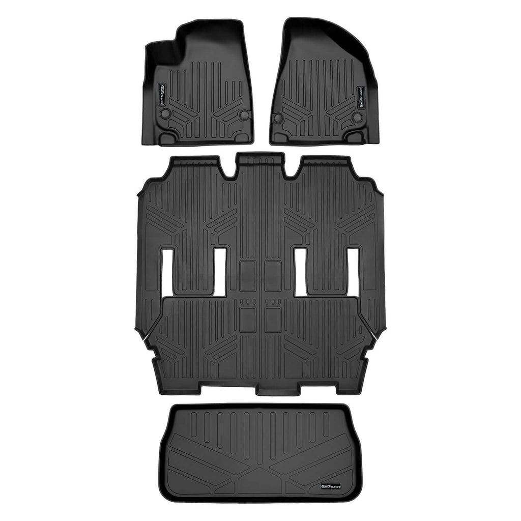 Smart Trim™ Custom Fit Floor Liners For 2021-2024 Pacifica Pinnacle Hybrid