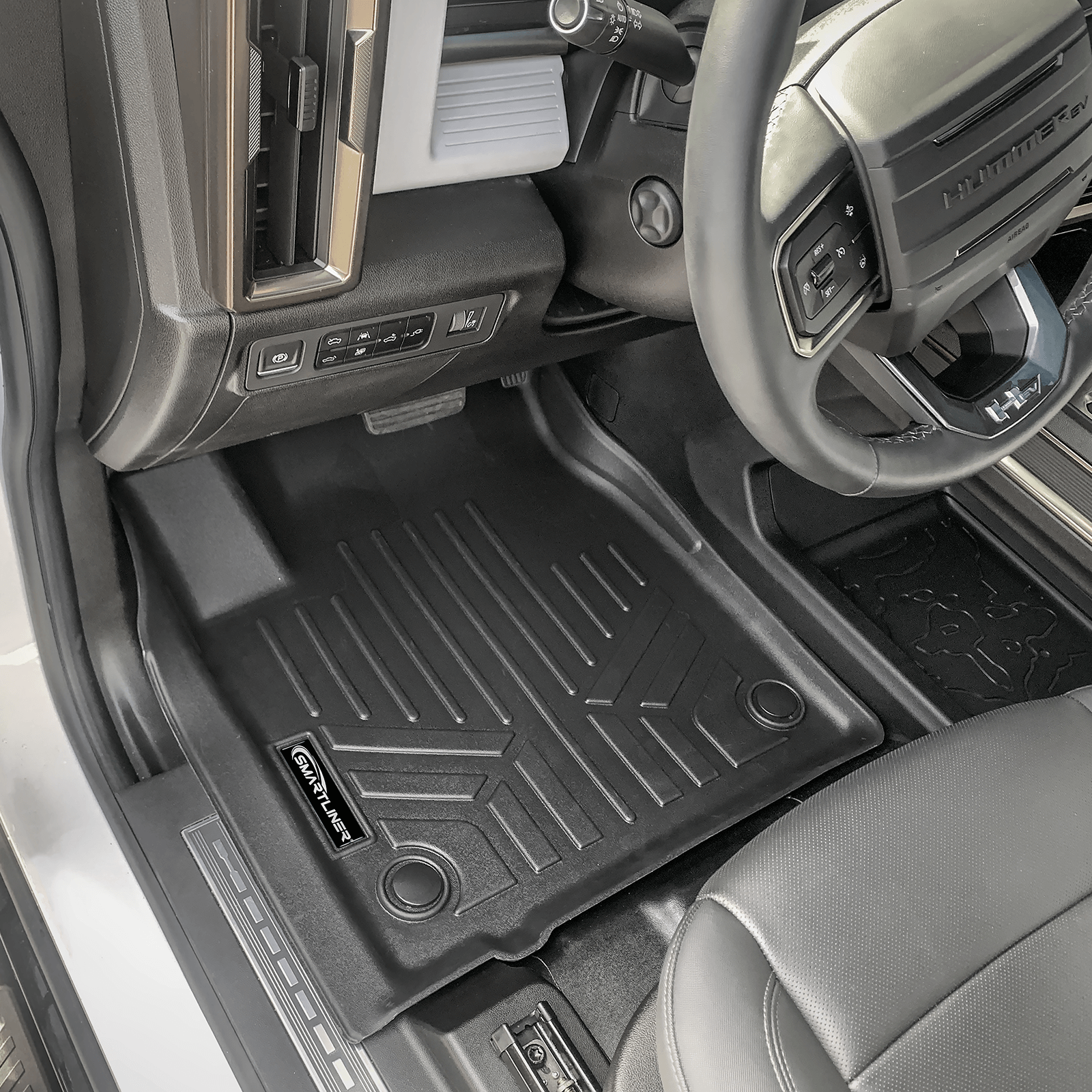 SMARTLINER Custom Fit Floor Liners For 2022-2025 GMC Hummer EV Pickup