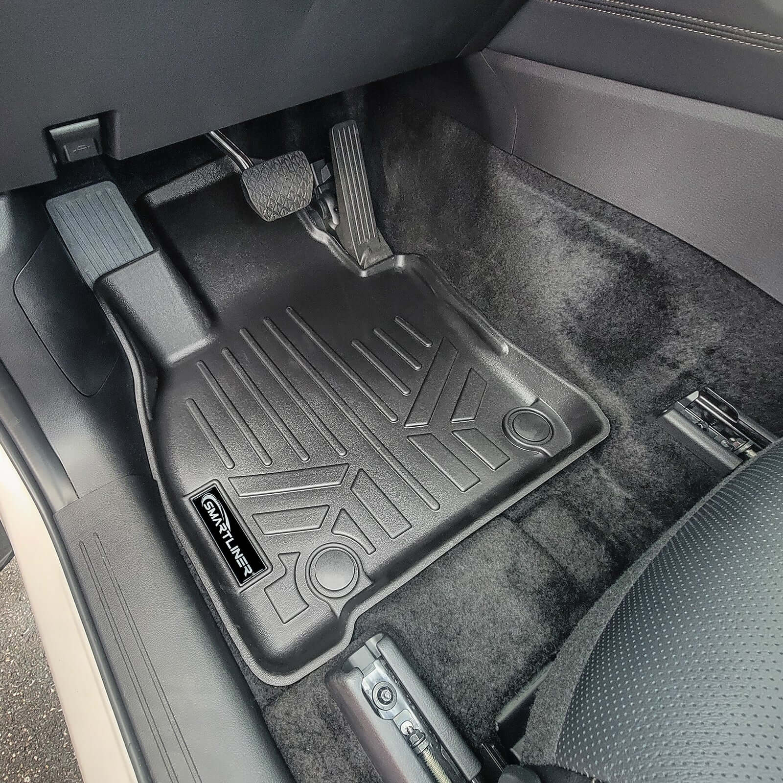 SMARTLINER Custom Fit Floor Liners For 2024-2025 Mazda CX-90 (Only Fits 2nd Row Bench)