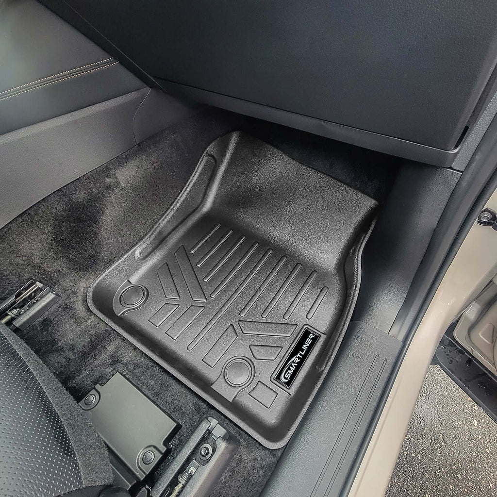 SMARTLINER Custom Fit Floor Liners For 2024-2025 Mazda CX-90 Plug-In Hybrid (Only Fits 2nd Row Bucket Seats With Center Console)
