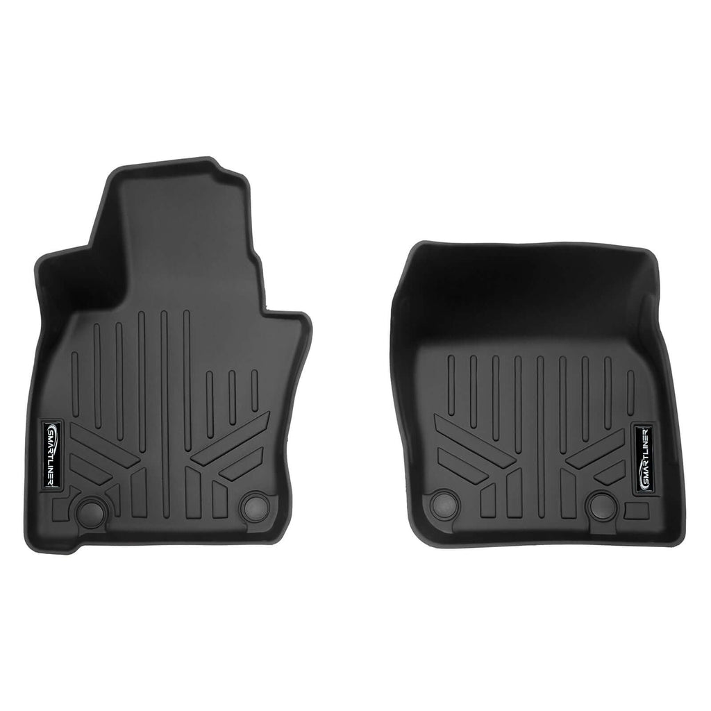 SMARTLINER Custom Fit Floor Liners For 2024-2025 Mazda CX-90 Plug-In Hybrid (Only Fits 2nd Row Bucket Seats With No Center Console)