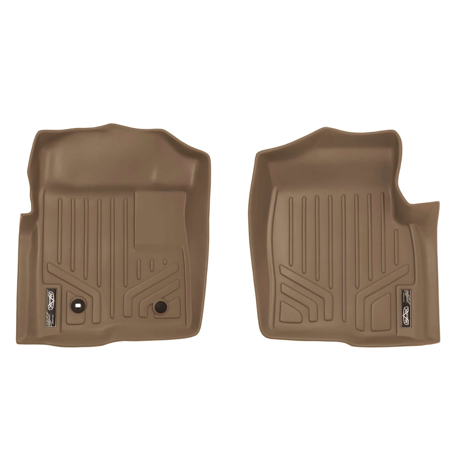 Smart Trim™ Custom Fit Floor Liners For 2009-2010 Ford F-150 SuperCab Non Flow-Through Center Console