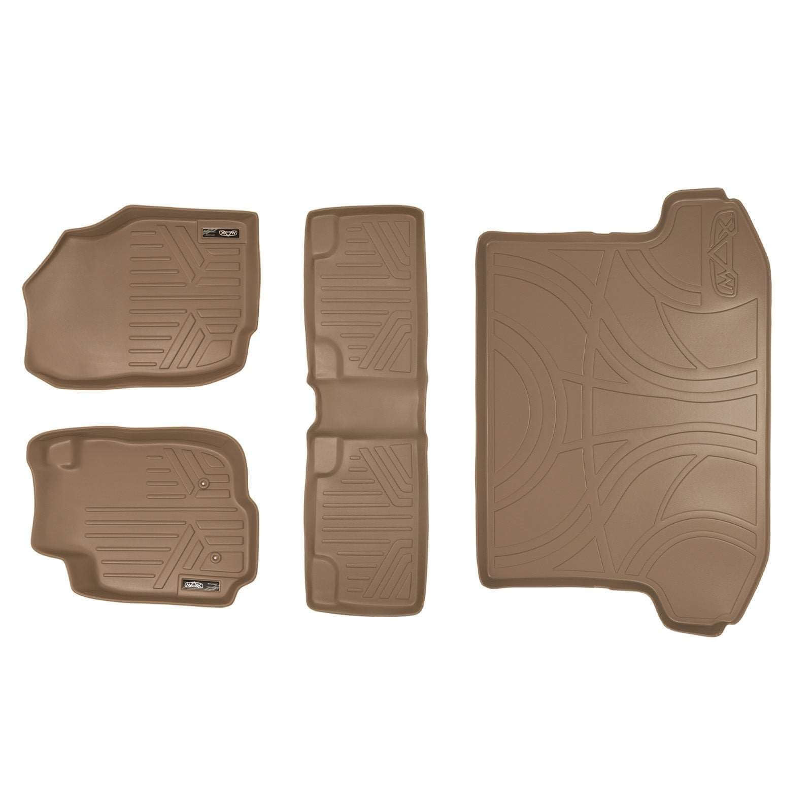 SMARTLINER Custom Fit Floor Liners For 2006-2012 Toyota RAV4 (without 3rd Row Seat)