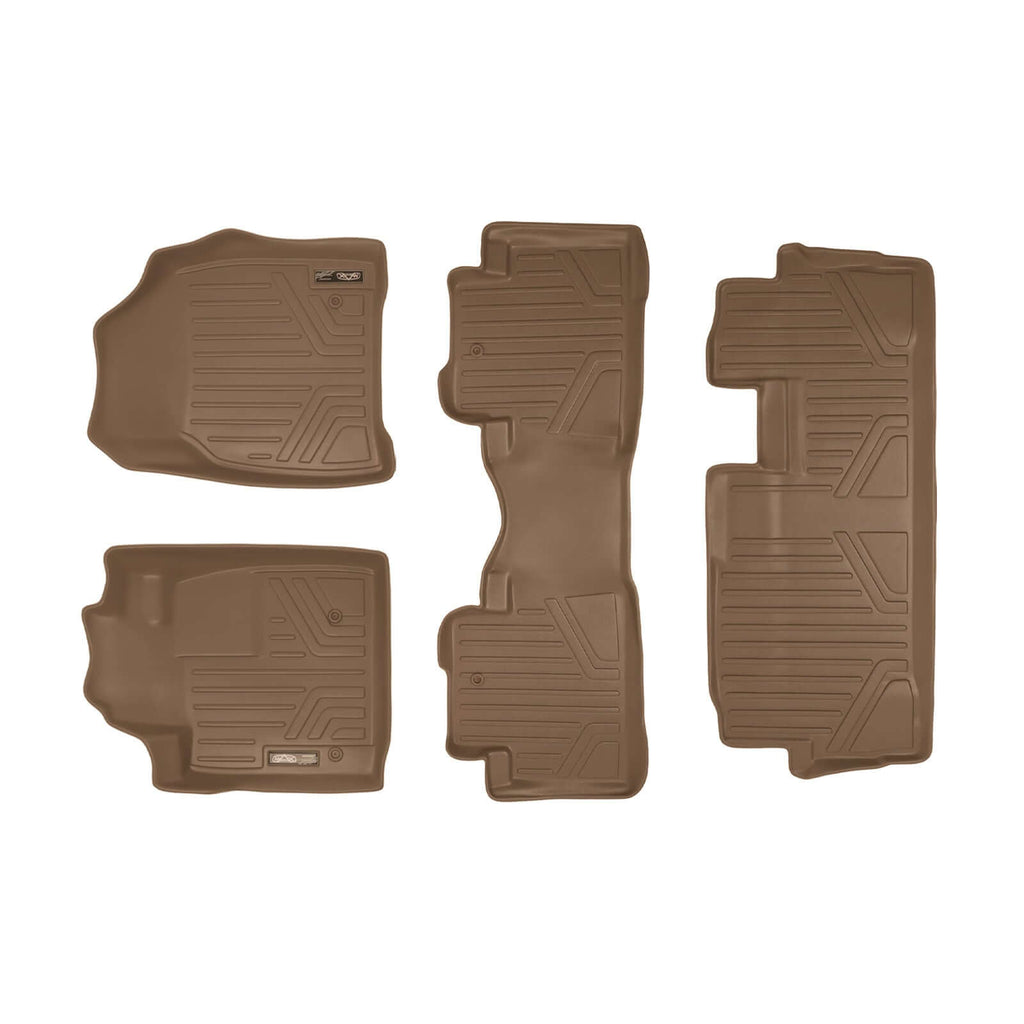 SMARTLINER Custom Fit Floor Liners For 2009-2015 Honda Pilot