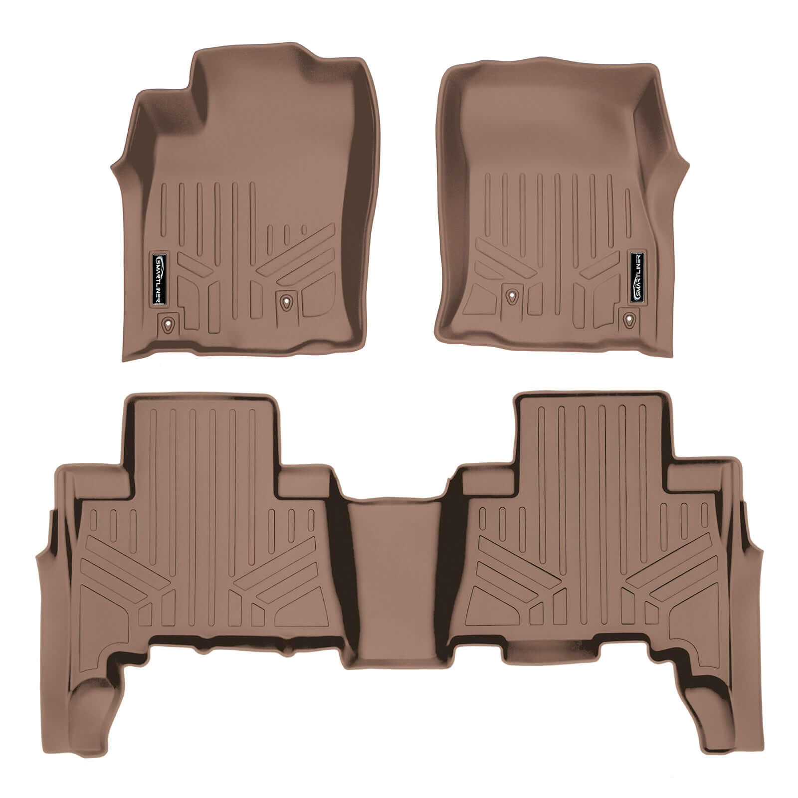 SMARTLINER Custom Fit Floor Liners For 2010-2012 Toyota 4Runner (5 Passenger without Sliding Rear Tray)