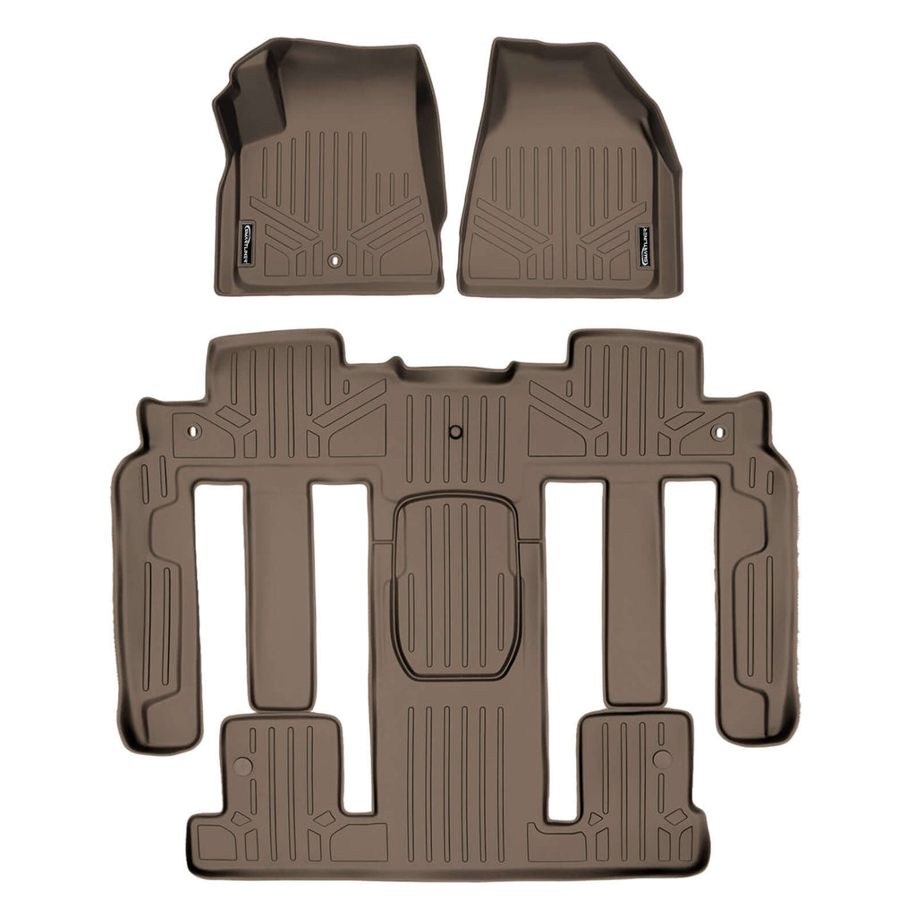 SMARTLINER Custom Fit Floor Liners For GMC Acadia 2007-2016