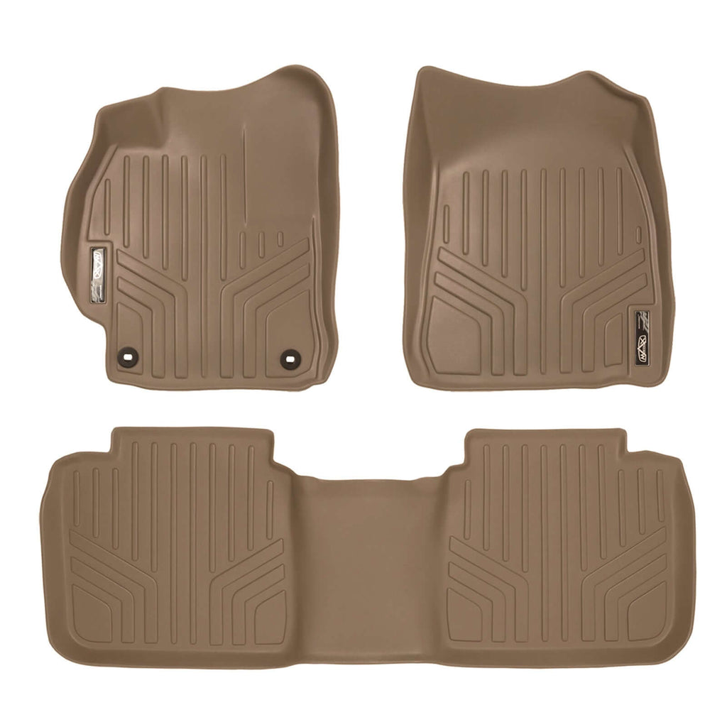SMARTLINER Custom Fit Floor Liners For 2012-2015 Toyota Camry (No Hybrid Models)