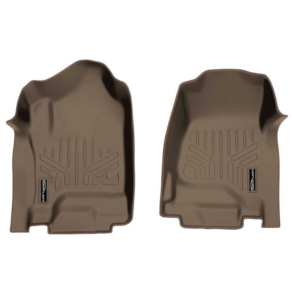 SMARTLINER Custom Fit Floor Liners For 2014-2018 Silverado/Sierra 1500 - 2015-2021 2500/3500 HD