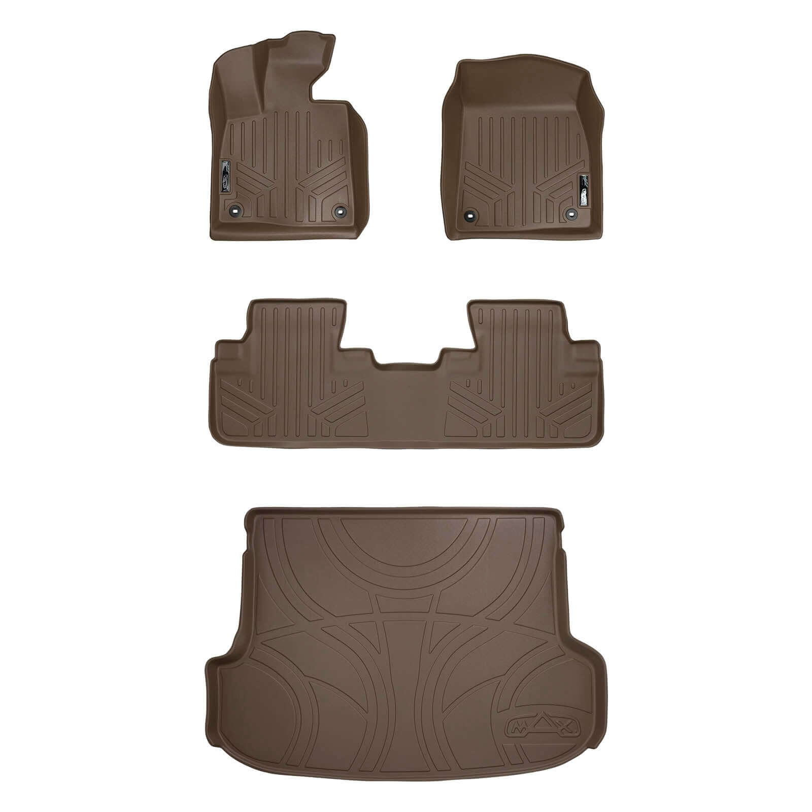 SMARTLINER Custom Fit Floor Liners For 2016-2022 Lexus RX (No RXL Models)