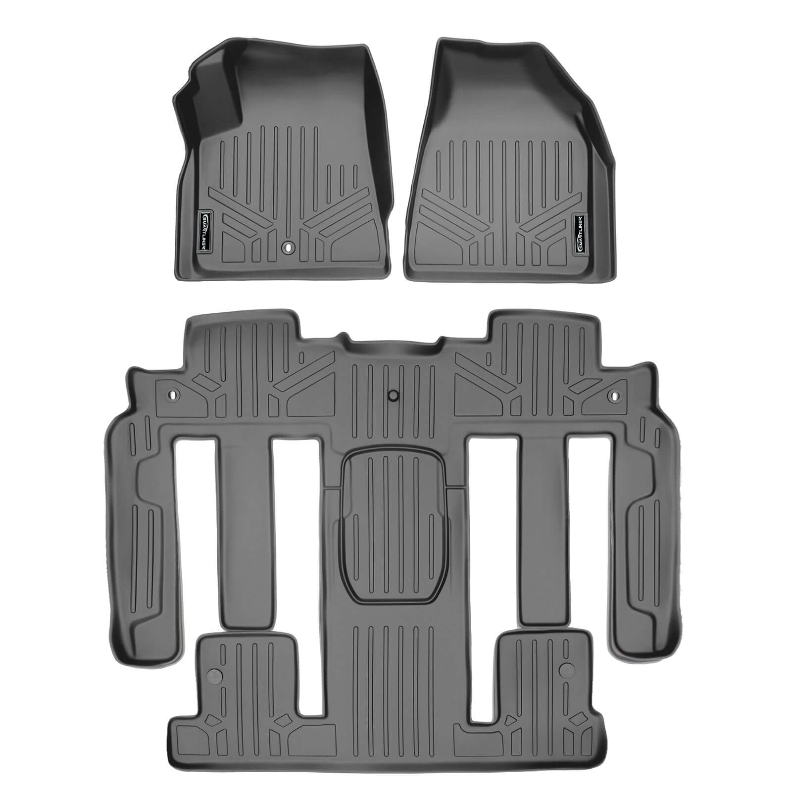 SMARTLINER Custom Fit Floor Liners For GMC Acadia 2007-2016