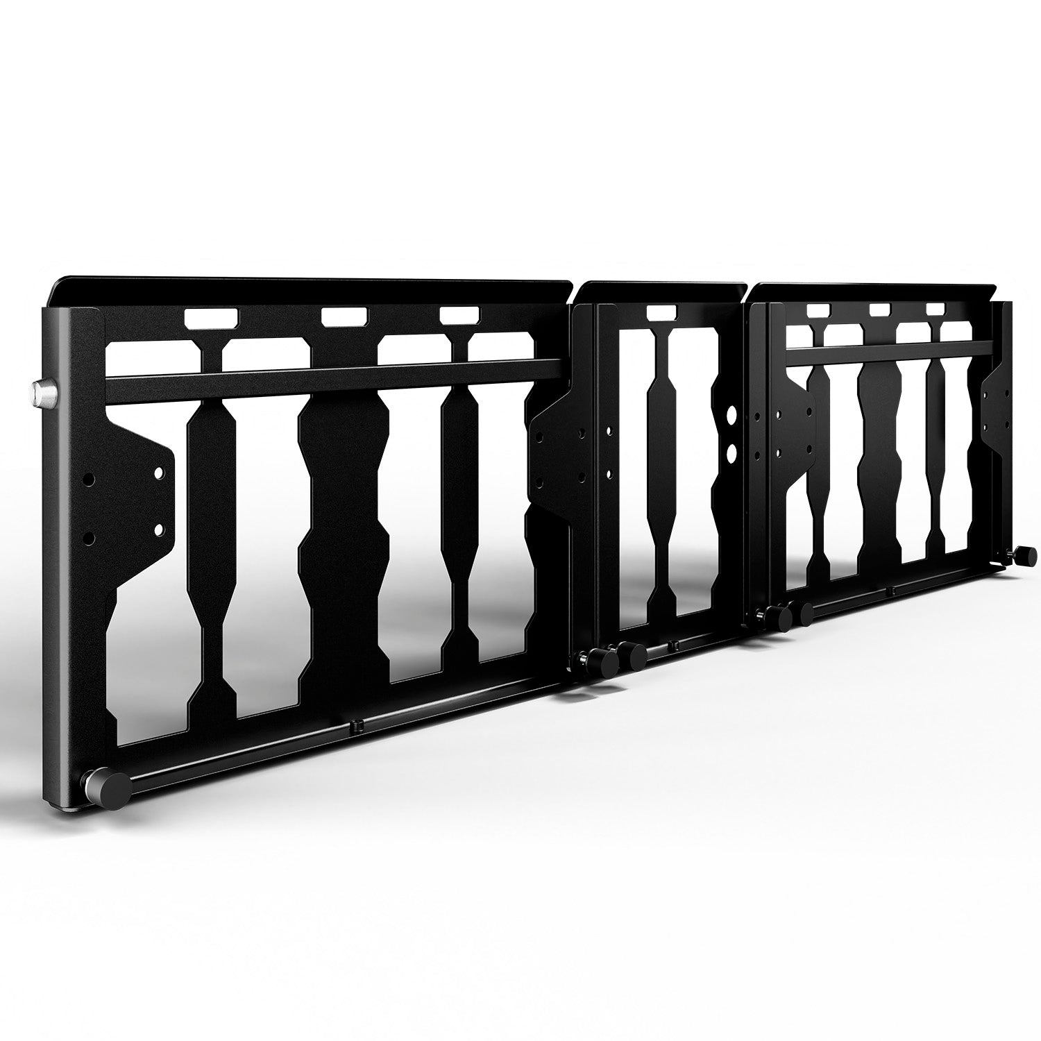 Integral Bulkhead Rail with Panel Kit - Super Duty (2017+) - Compatible with Milwaukee Tool Packout Organizers