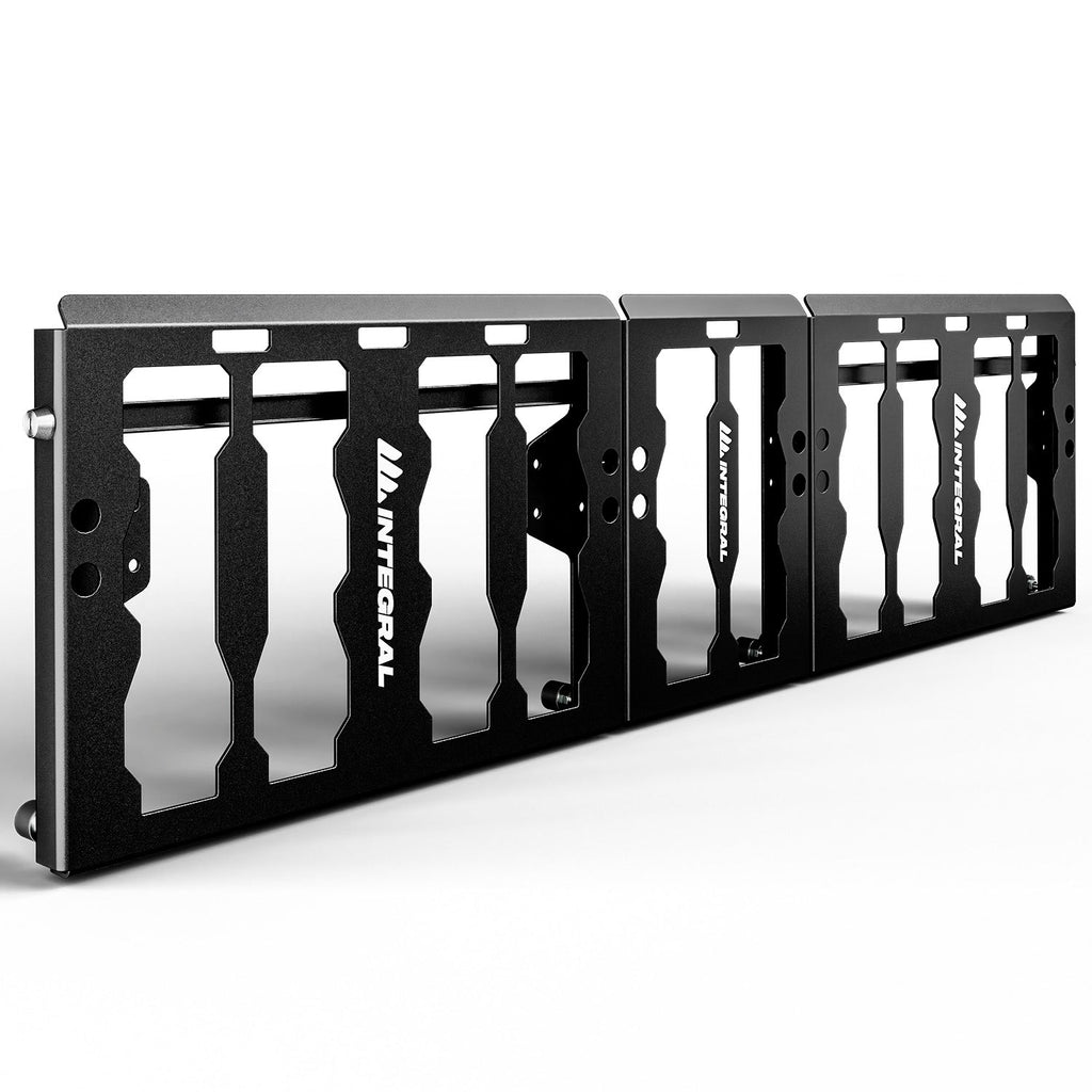 Integral Bulkhead Rail with Panel Kit - Super Duty (2017+) - Compatible with Milwaukee Tool Packout Organizers