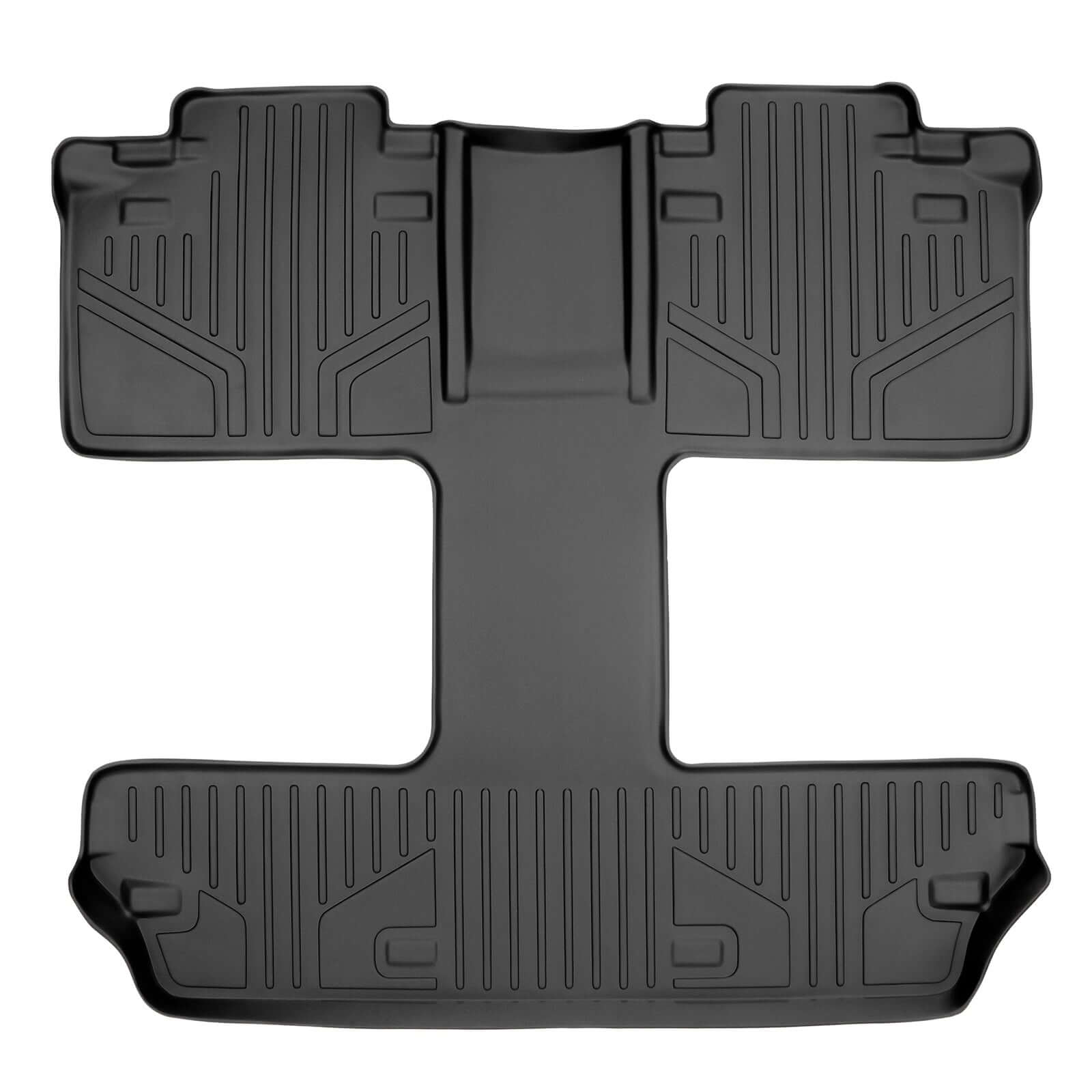 Smart Trim™ Custom Fit Floor Liners For 2013 2020 Sienna 7 Passenger Model with Power Folding 3rd Row Seats