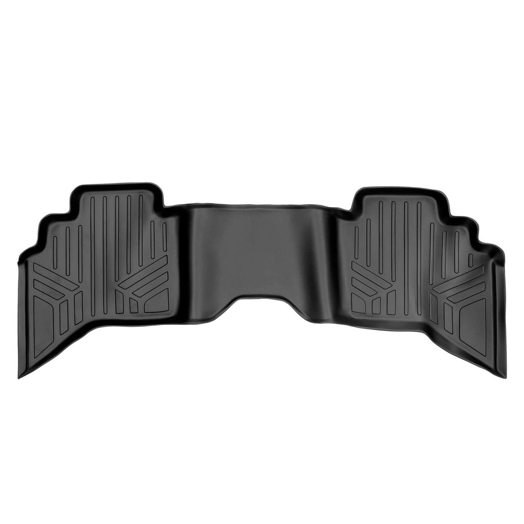SMARTLINER Custom Fit Floor Liners For 2002-2008 Dodge Ram 1500 Quad Cab / 2003-2009 Ram 2500/3500 Quad Cab Bench seat With OTH Coverage