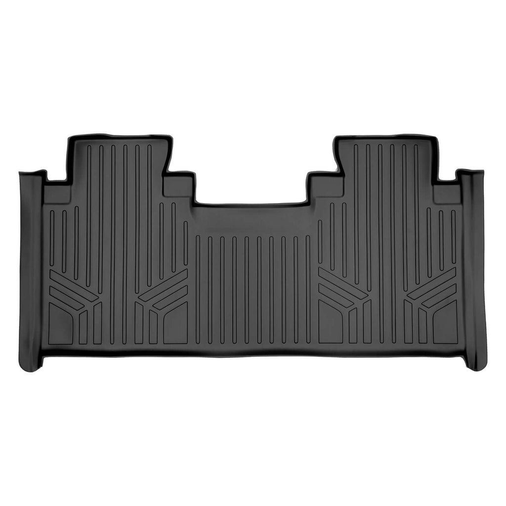 SMARTLINER Custom Fit Floor Liners For 2017-2024 Ford Super Duty Crew with Vinyl Flooring With full first row coverage