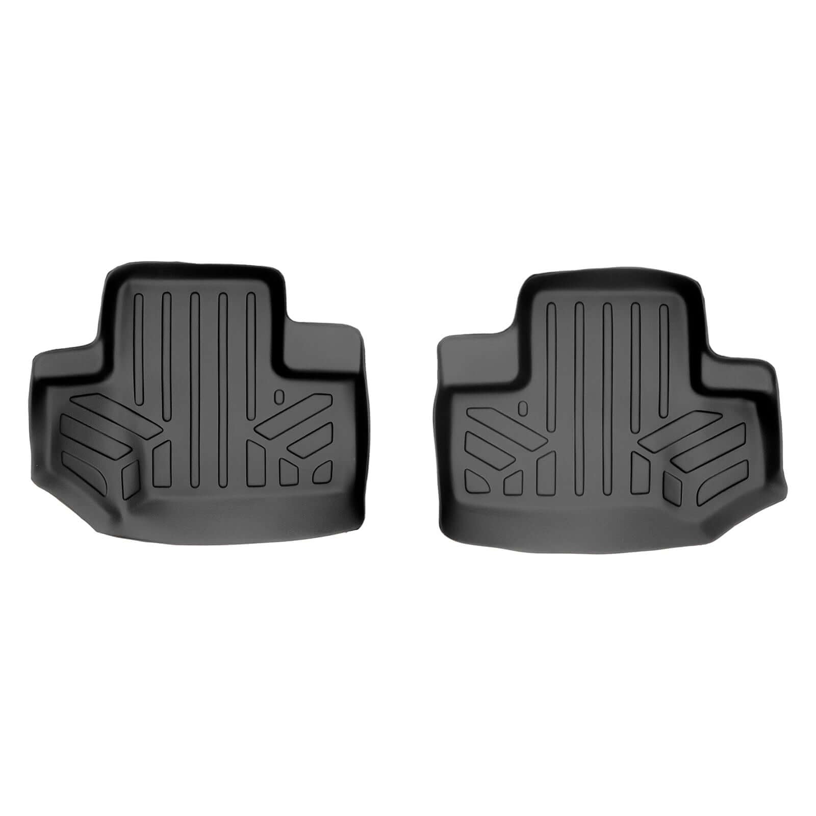 SMARTLINER Custom Fit Floor Liners For 2015-2018 Jeep Wrangler 2 Door Model Only (JK Old Body Style Only)