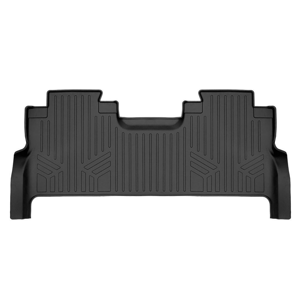 SMARTLINER Custom Fit Floor Liners For 2017-2025 Ford F-250/F-350 Super Crew Cab with Vinyl Flooring| 1st Row Bench Seat| No OTH Coverage| with Underseat Storage