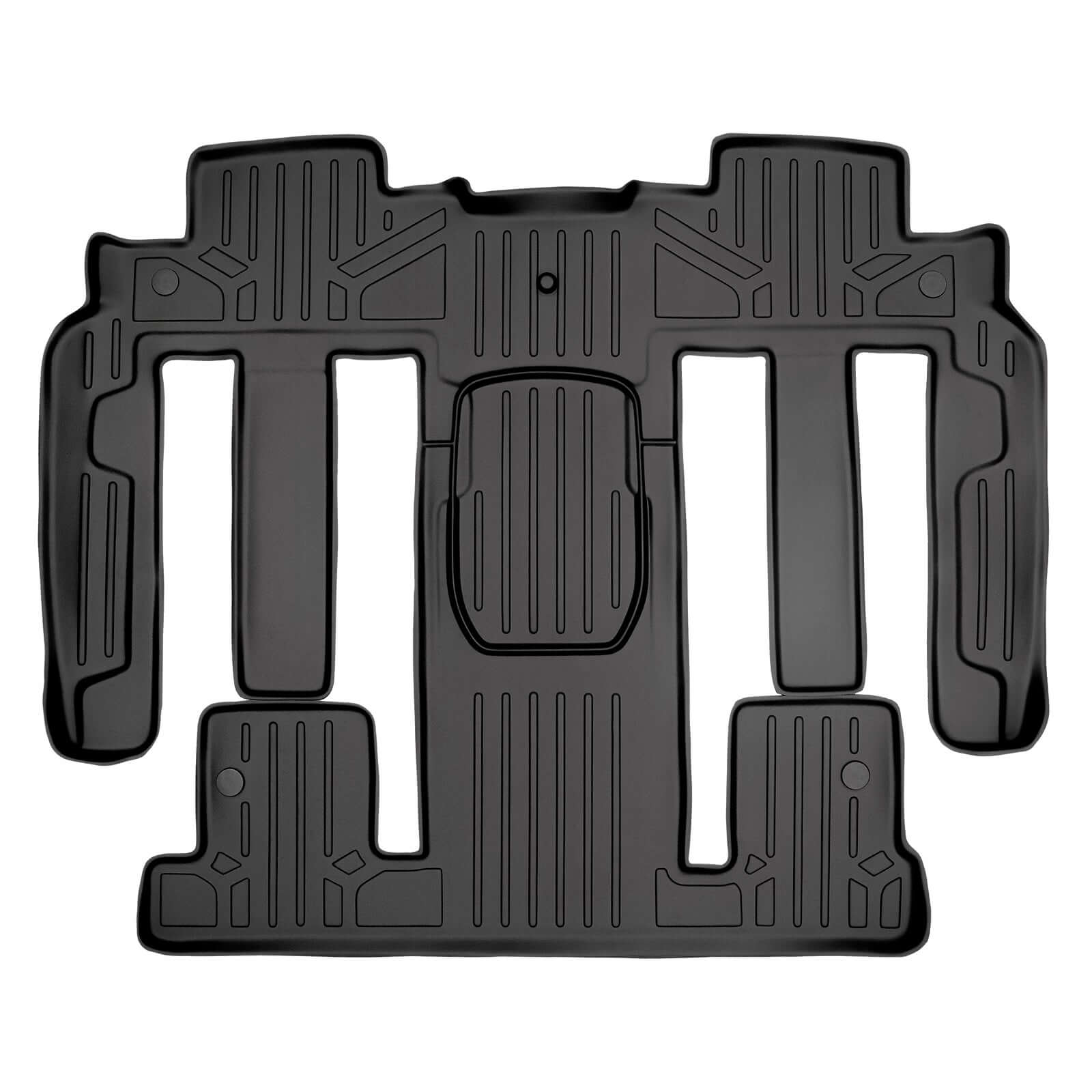 SMARTLINER Custom Fit Floor Liners For 2008 - 2017 Buick Enclave with 2nd Row Bucket Seats