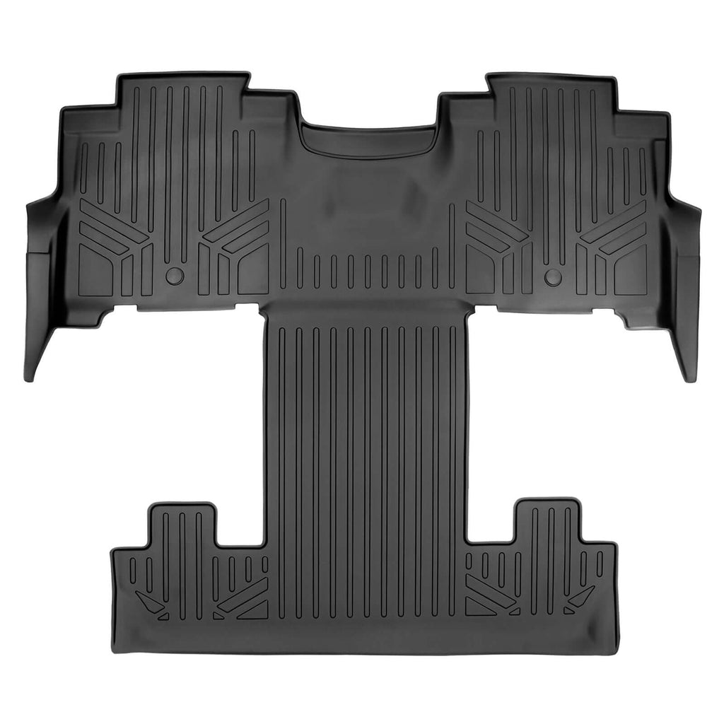 Smart Trim™ Custom Fit Floor Liners For 2018-2024 Lincoln Navigator 2nd Row Bucket Seats (Only Max or L)