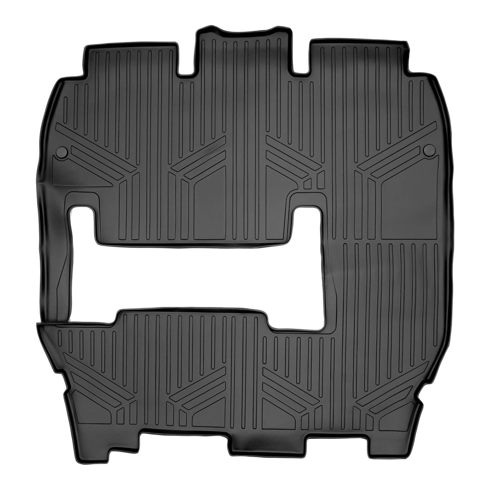 SMARTLINER Custom Fit Floor Liners For 2017-2020 Chrysler Pacifica with 2nd Row Bench Seats (7 Passenger Model)