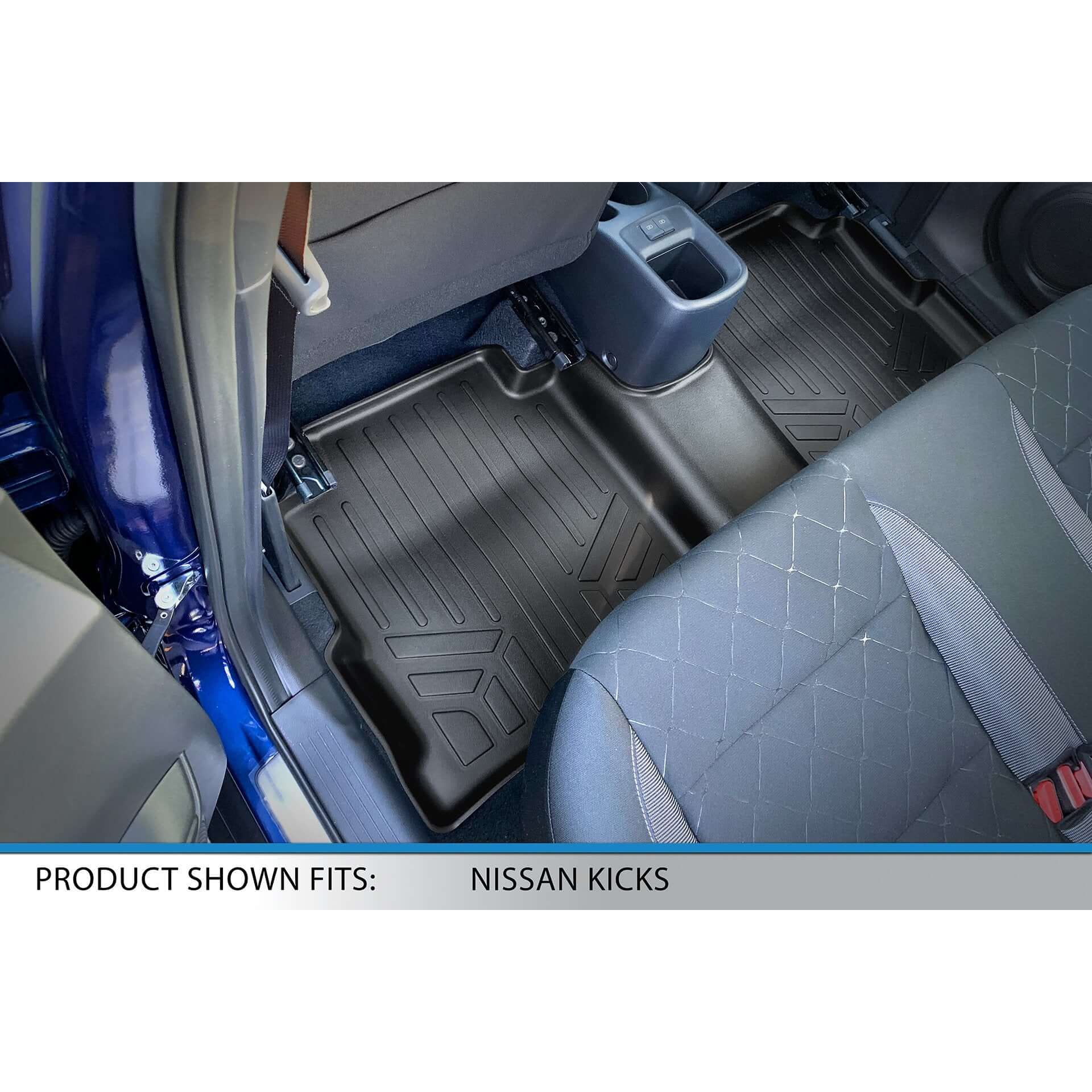 SMARTLINER Custom Fit Floor Liners For 2018-2024 Nissan Kicks