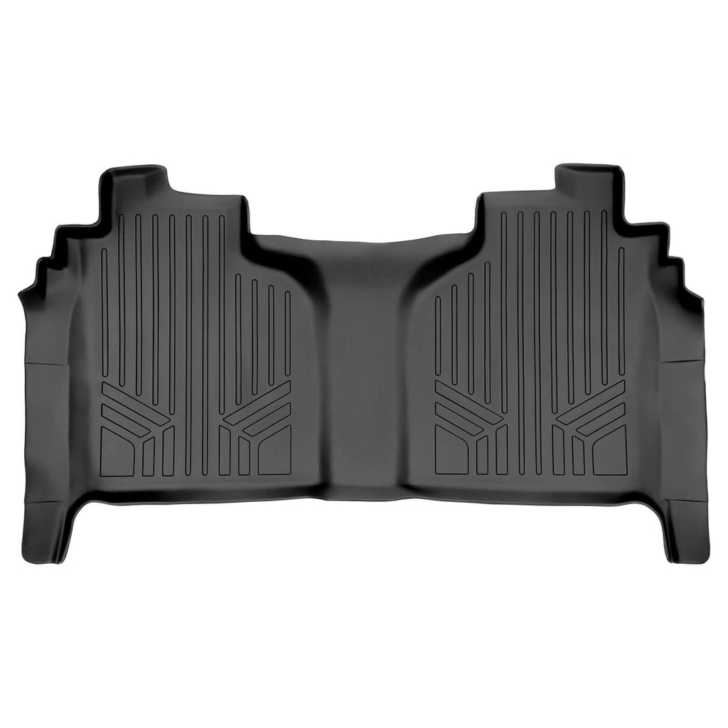 SmartCoverage™ Custom Fit Floor Liners For 2019-2025 1500 Silverado/Sierra Crew Cab 2019-2024 Crew Cab