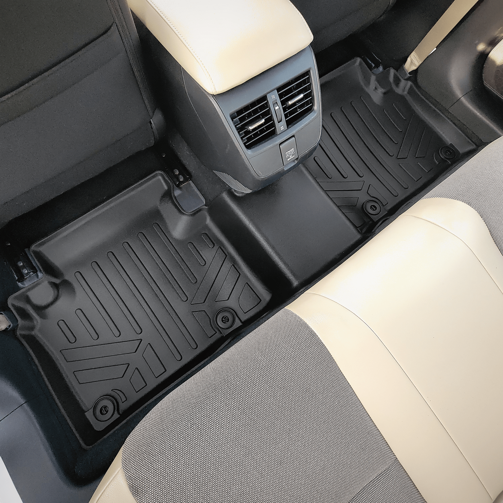SMARTLINER Custom Fit Floor Mat Liner Set Compatible With 2018-2021 Honda Clarity
