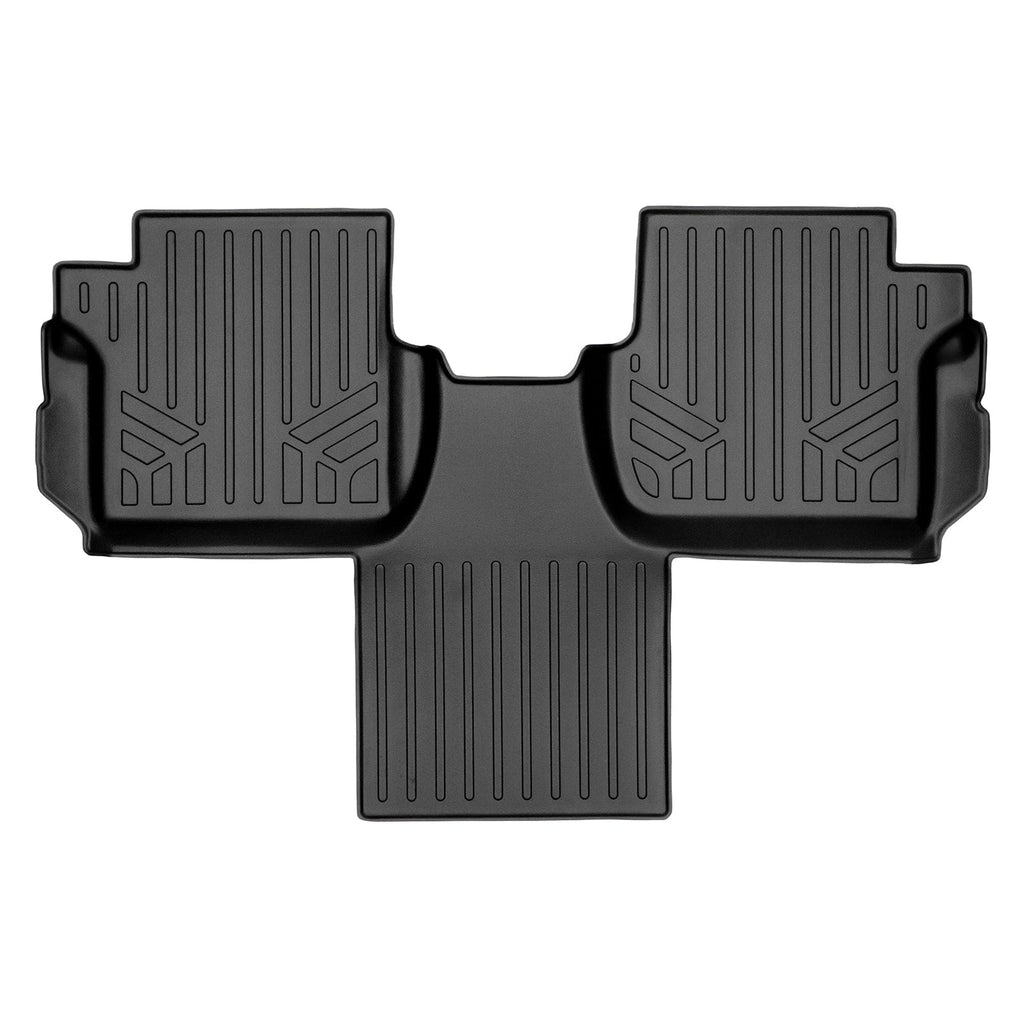 SMARTLINER Custom Fit Floor Liners For 2014-2017 Transit Connect With Carpet Flooring (Long Wheelbase & 2nd Row Bucket Seats)