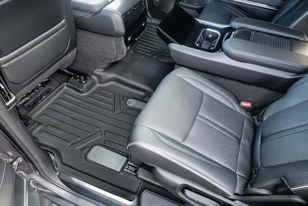 SMARTLINER Custom Fit Floor Liners For 2023-2025 Jeep Grand Wagoneer L (7 Passenger Model)