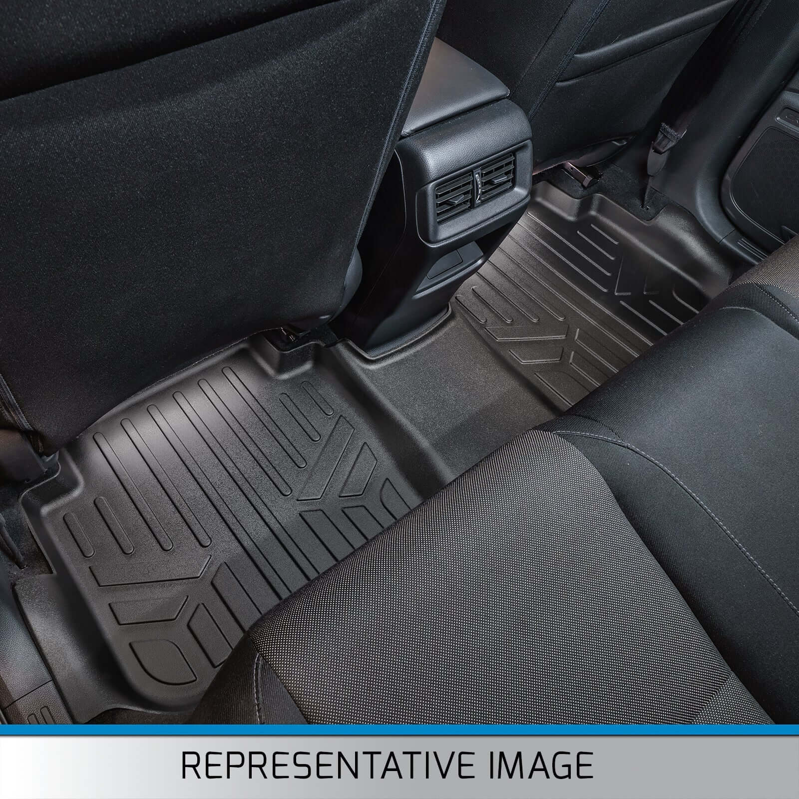 SMARTLINER 2 Row Floor & Cargo Liner Set For 2015-2021 Volkswagen Golf /GTI / 2017 - 2019 Golf Alltrack