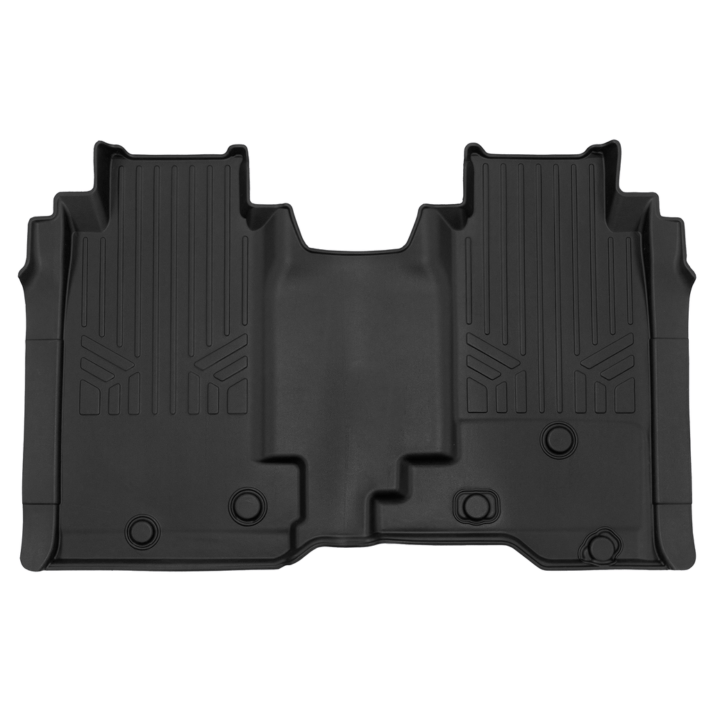 SMARTLINER Custom Fit Floor Mat Liner Set Compatible With 2025-2026 Chevrolet Silverado EV /GMC Sierra EV