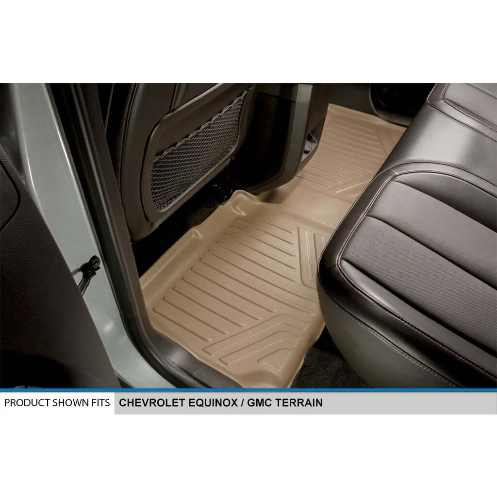 Smart Trim™ Custom Fit Floor Liners For 2011-2017 Chevy Equinox / GMC Terrain (with Dual Front Floor Posts)