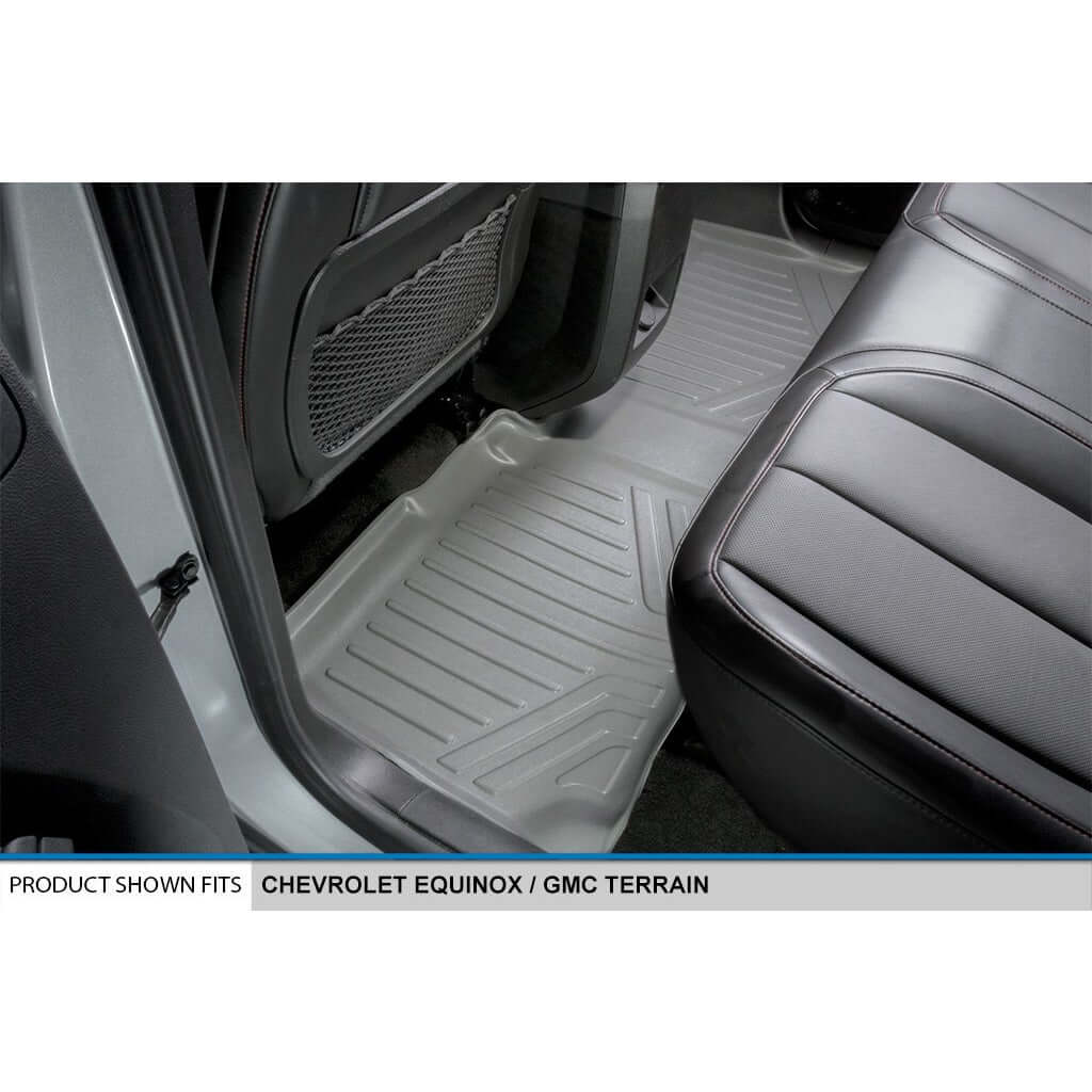 Smart Trim™ Custom Fit Floor Liners For 2011-2017 Chevy Equinox / GMC Terrain (with Dual Front Floor Posts)