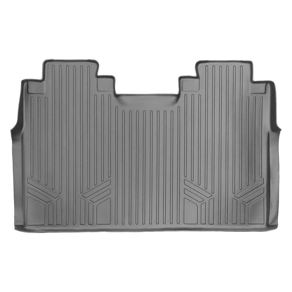 SMARTLINER Custom Fit Floor Liners For 2022-2025 Ford F-150 Lightning 2nd Row Bench seat without under seat fold-flat storage