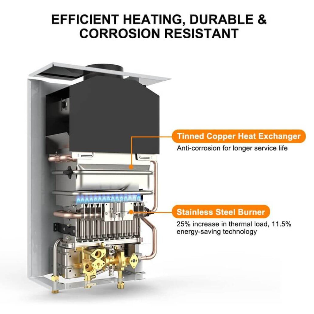 Camplux BD422 On Demand Water Heater Propane