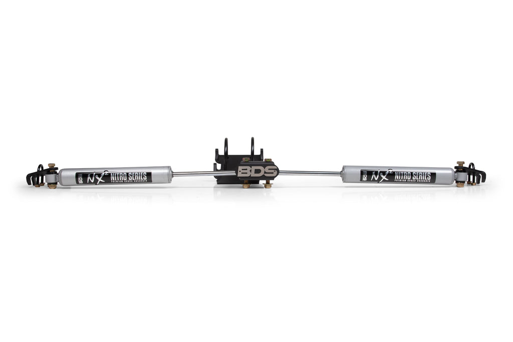 Dual Steering Stabilizer Kit w/ NX2 Shocks | Fits 0-2 Inch Lift | Ford F250/F350 Super Duty (05-25) 4WD