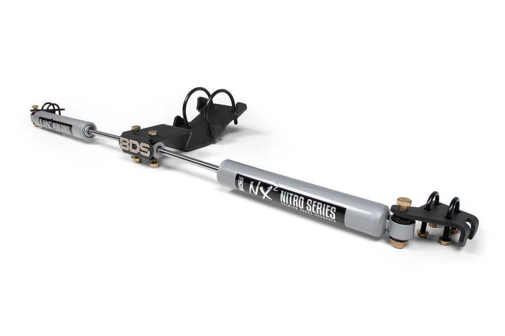 Dual Steering Stabilizer Kit w/ NX2 Shocks | Fits 0-2 Inch Lift | Ford F250/F350 Super Duty (05-25) 4WD