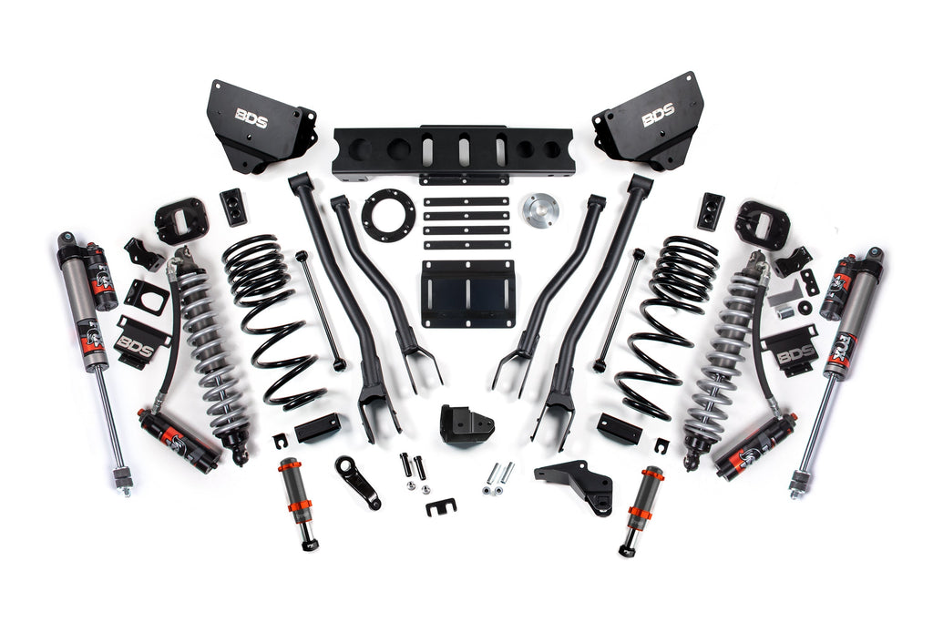 4 Inch Lift Kit w/ 4-Link | FOX 2.5 Coil-Over Conversion - Performance Elite | Ram 2500 (14-18) 4WD | Diesel