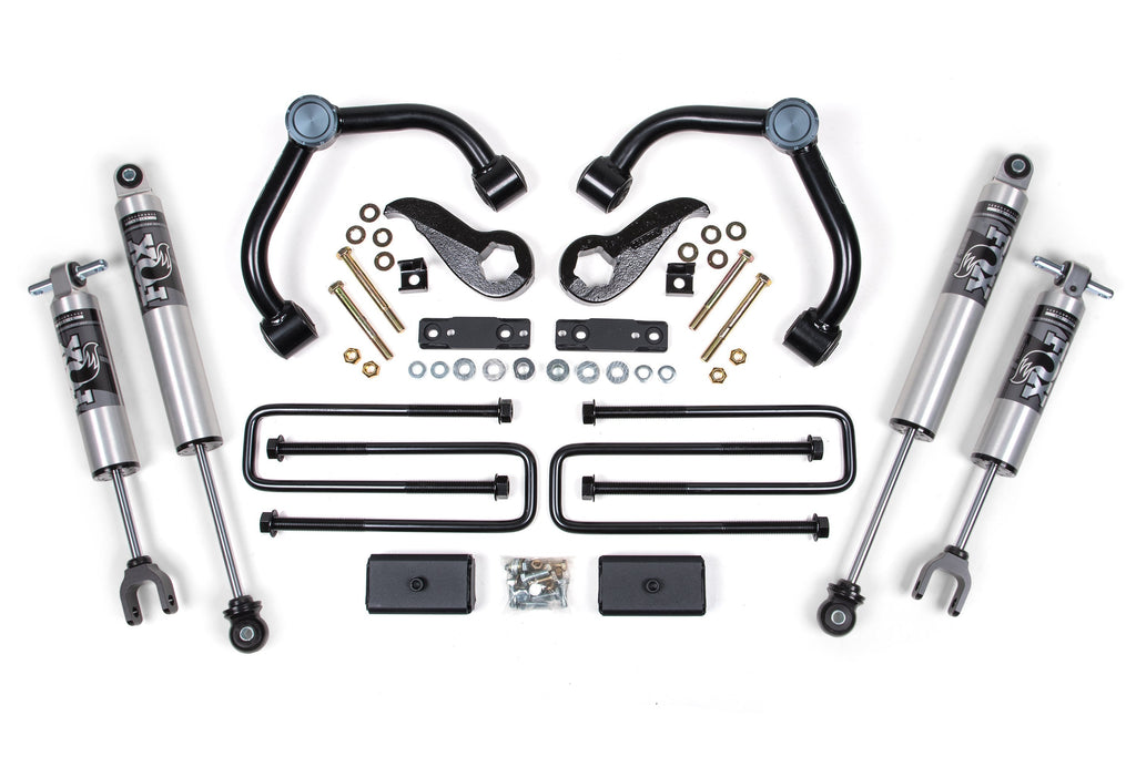 3 Inch Lift Kit | FOX 2.5 Performance Series w/ HTO | Chevy Silverado or GMC Sierra 2500HD/3500HD (20-25)