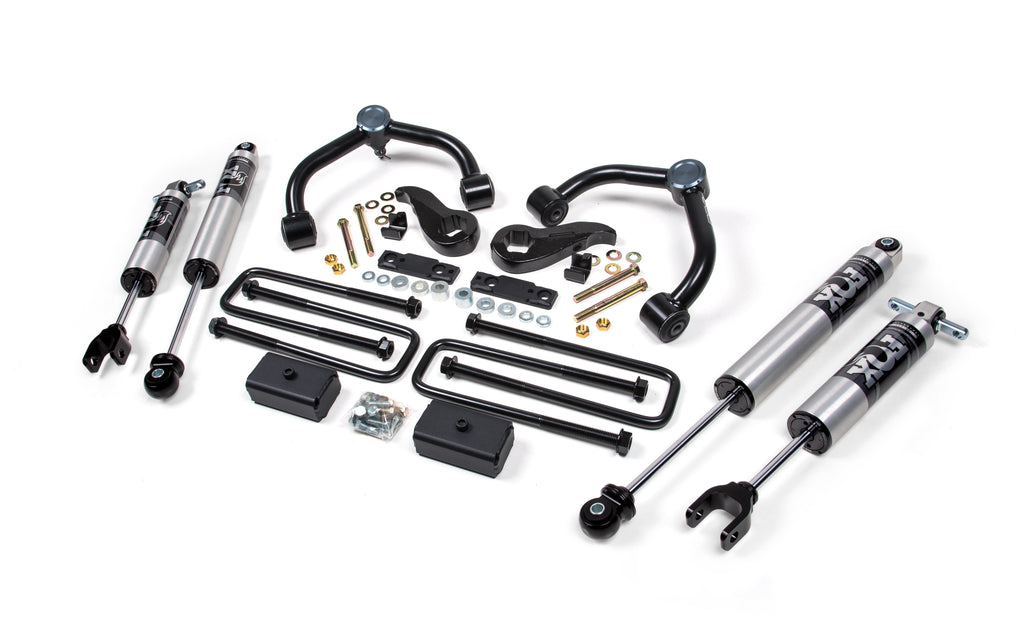 3 Inch Lift Kit | FOX 2.5 Performance Series w/ HTO | Chevy Silverado or GMC Sierra 2500HD/3500HD (20-25)