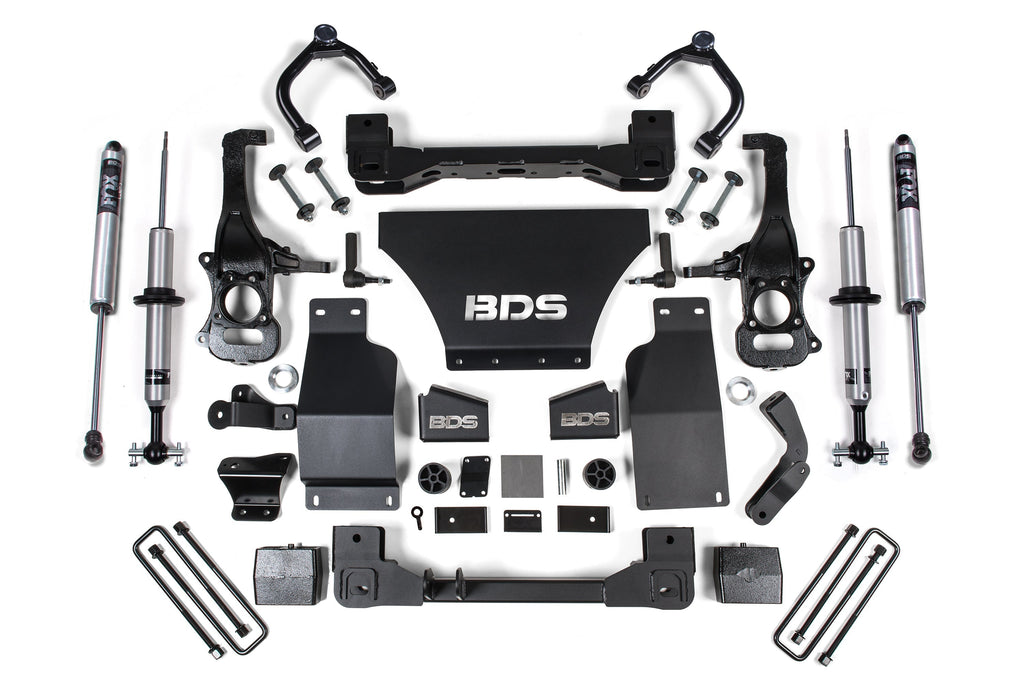 6 Inch Lift Kit | Chevy Silverado or GMC Sierra 1500 (19-25) 4WD | Gas